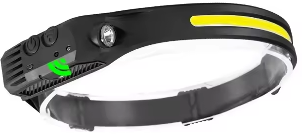 USB Rechargeable LED Sensor Headlamp