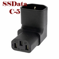 C14 to C13 L Shape Adapter (C-5)