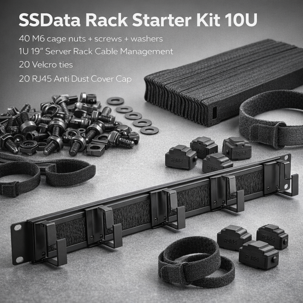 SSDATA Rack Starter Kit 10U