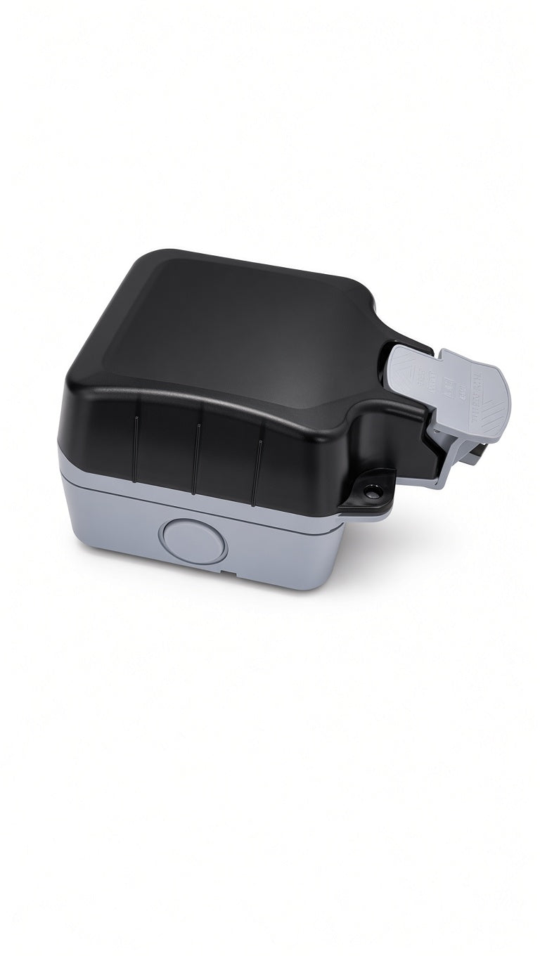 IP66 Cat6 Dual Port RJ45 Weatherproof Outdoor Ethernet Socket
